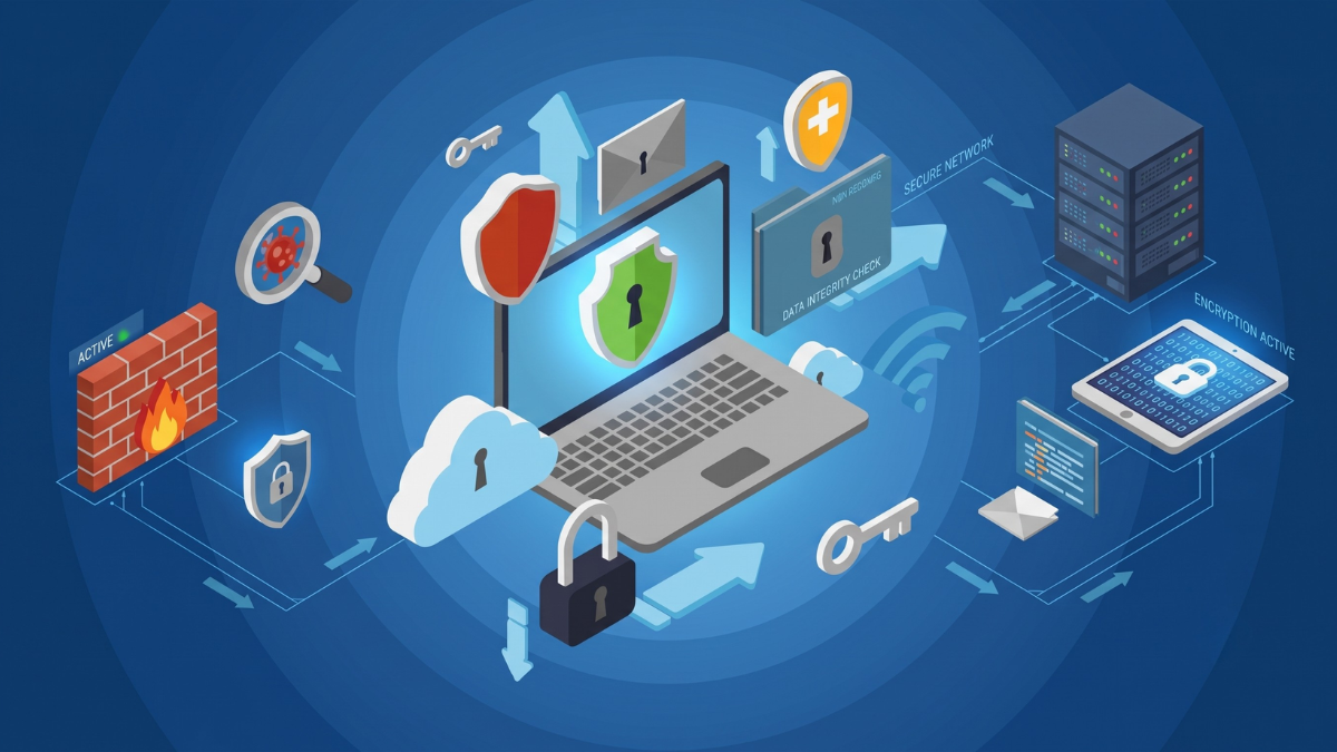 ภาพประกอบบทความ ความปลอดภัยในเครือข่าย (Network Security): สำคัญแค่ไหนและวิธีป้องกันภัยคุกคาม