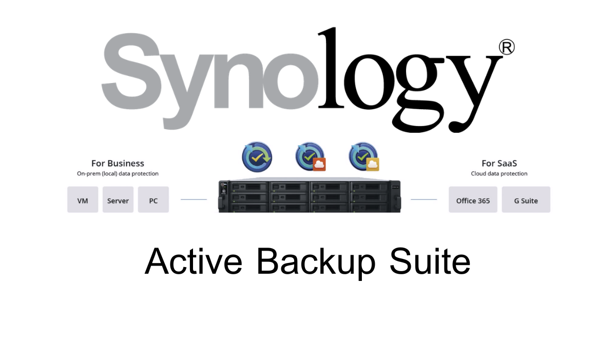 ภาพประกอบบทความ Synology Active Backup Suite: โซลูชันสำรองข้อมูลครบวงจรสำหรับ PC, Server, VM, Microsoft 365 และ Google Workspace