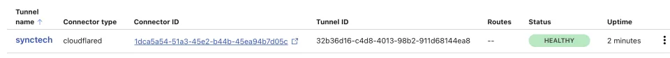 Tunnel Healthy