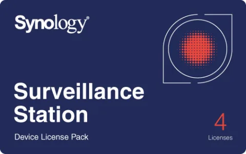 Synology Surveillance Device License Pack 4 Camera
