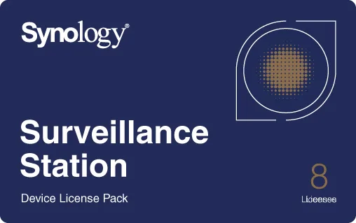 Synology Surveillance Device License Pack 8 Camera