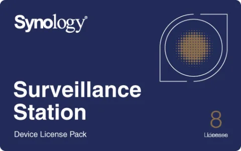 Synology Surveillance Device License Pack 8 Camera