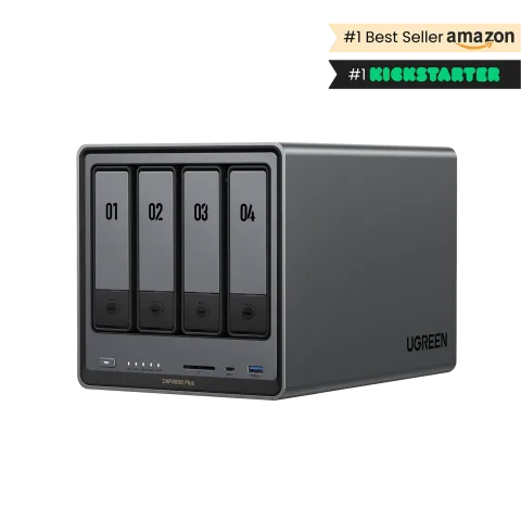 UGREEN NASync DXP4800 Plus (4-Bay 10GbE NAS)