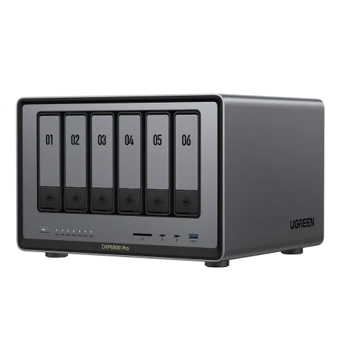 UGREEN NASync DXP6800 Pro (6-Bay Dual 10GbE NAS)