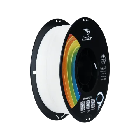 Ender 1.75mm PLA+ 3D Printing Filament 1kg White