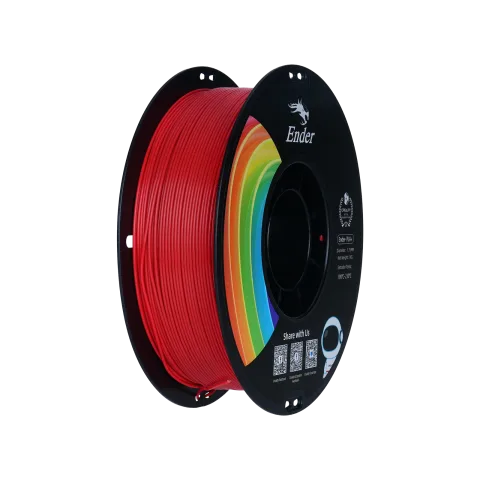 Ender 1.75mm PLA+ 3D Printing Filament 1kg Red