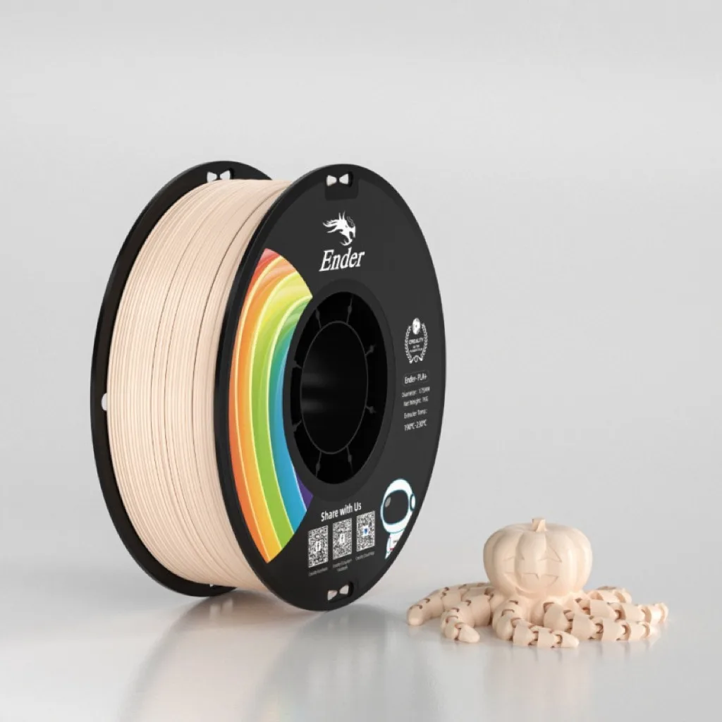 Ender 1.75mm PLA+ 3D Printing Filament 1kg Beige