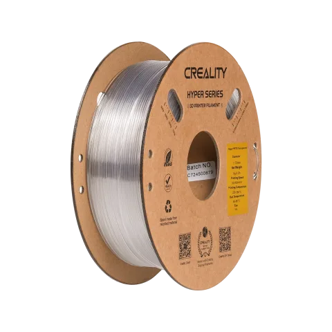 Hyper Series PETG 3D Printing Filament 1kg Transparent