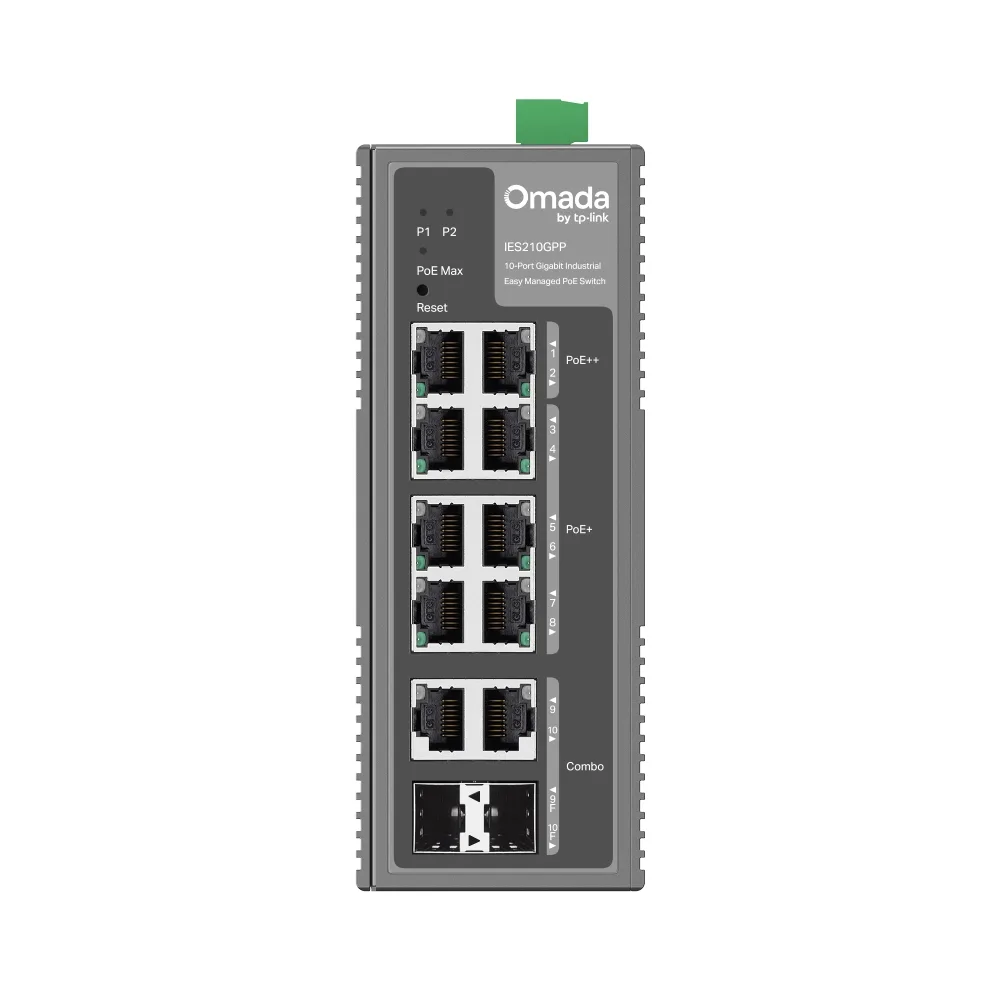 TP-Link IES210GPP Industrial POE Switch
