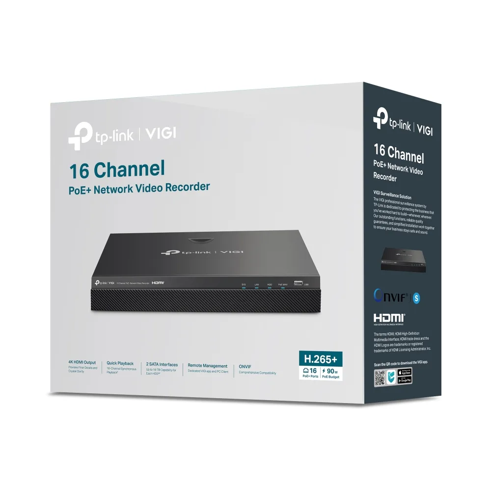 TP-Link VIGI NVR2016H-16P