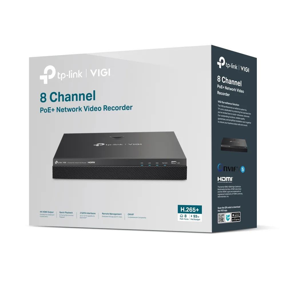 TP-Link VIGI NVR2008H-8MP