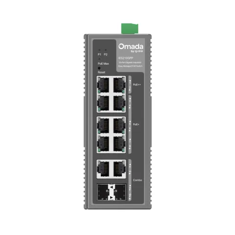 TP-Link IES210GPP Industrial POE Switch