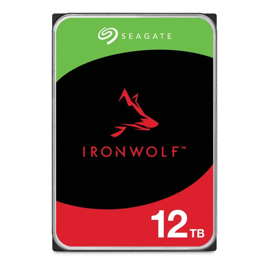 SEAGATE IRONWOLF PRO NAS HDD 12TB 7200RPM 256MB SATA 6GB/S 5YRS