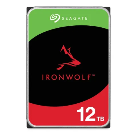 SEAGATE IRONWOLF PRO NAS HDD 12TB 7200RPM 256MB SATA 6GB/S 5YRS