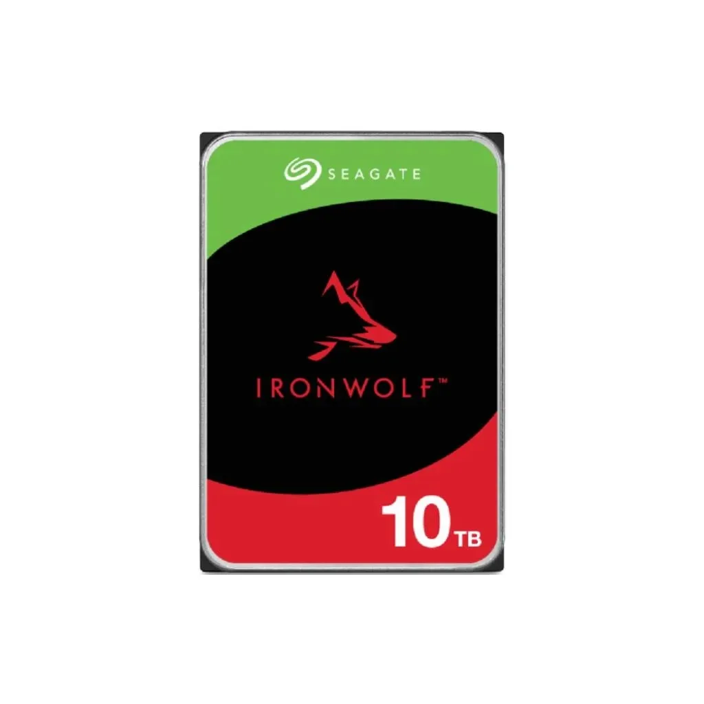 SEAGATE IRONWOLF 10TB NAS HDD 7200RPM CACHE 256MB SATA 3YRS