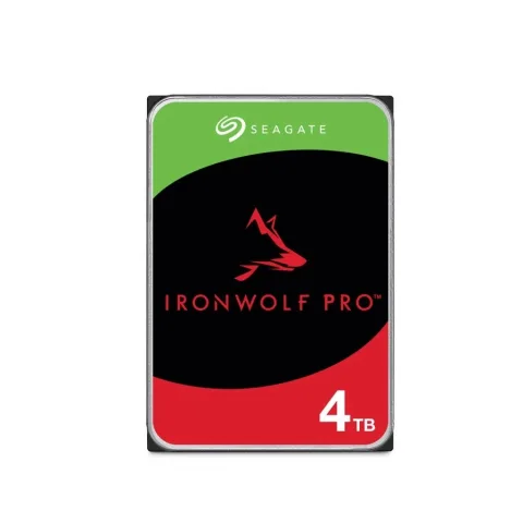 SEAGATE IRONWOLF PRO NAS HDD 4TB 7200RPM 256MB SATA 6GB/S 5YRS