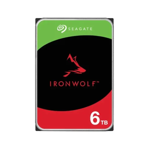 SEAGATE IRONWOLF 6TB NAS HDD 5400RPM CACHE 256MB SATA 3YRS