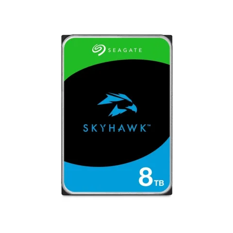SEAGATE SKYHAWK AI 8TB SURVEILLANCE HDD 7200RPM CACHE 256MB SATA 5YRS