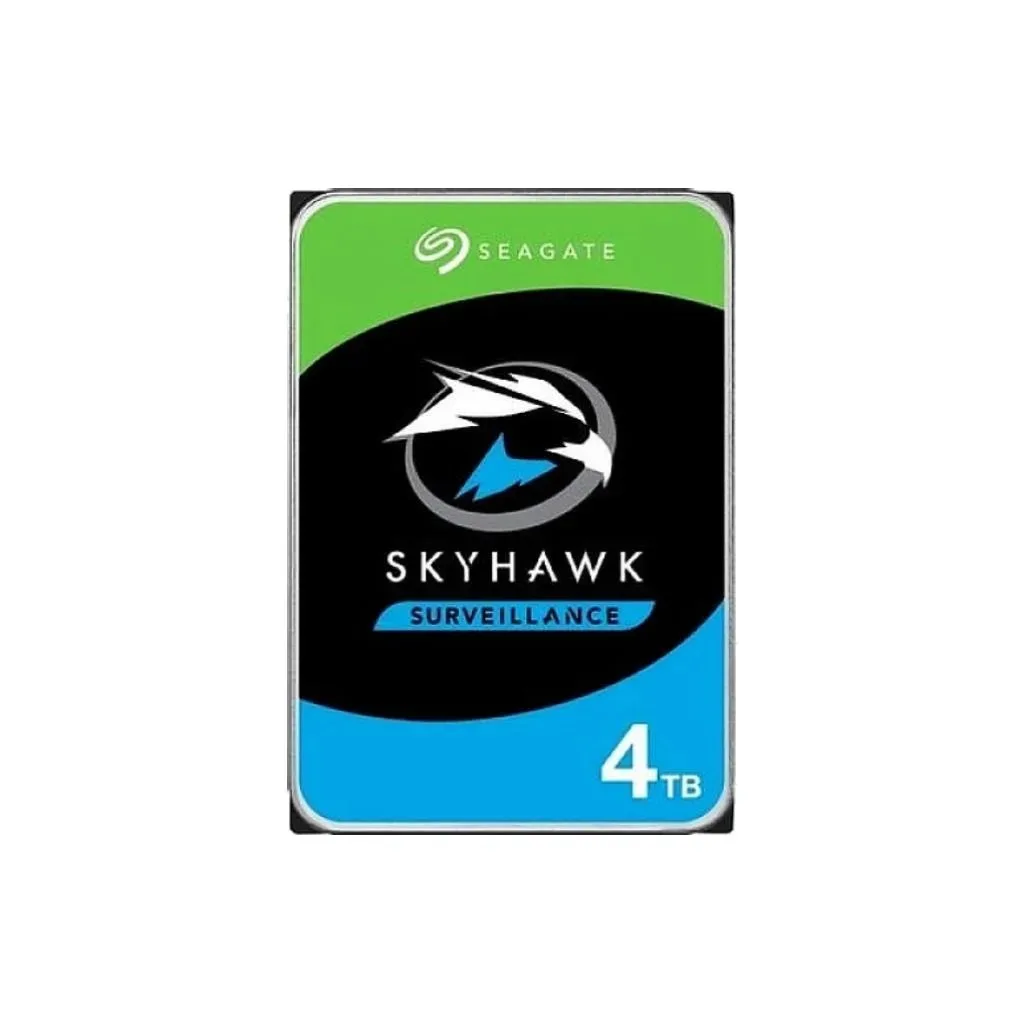 SEAGATE SKYHAWK 4TB SURVEILLANCE HDD 5400RPM CACHE 256MB SATA 3YRS