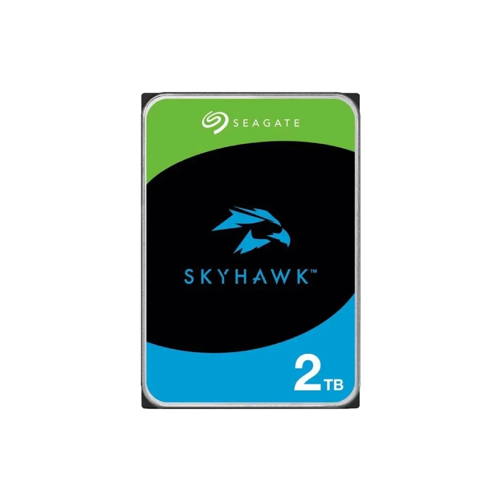 SEAGATE SKYHAWK 2TB SURVEILLANCE HDD 5400RPM CACHE 256MB SATA 3YRS