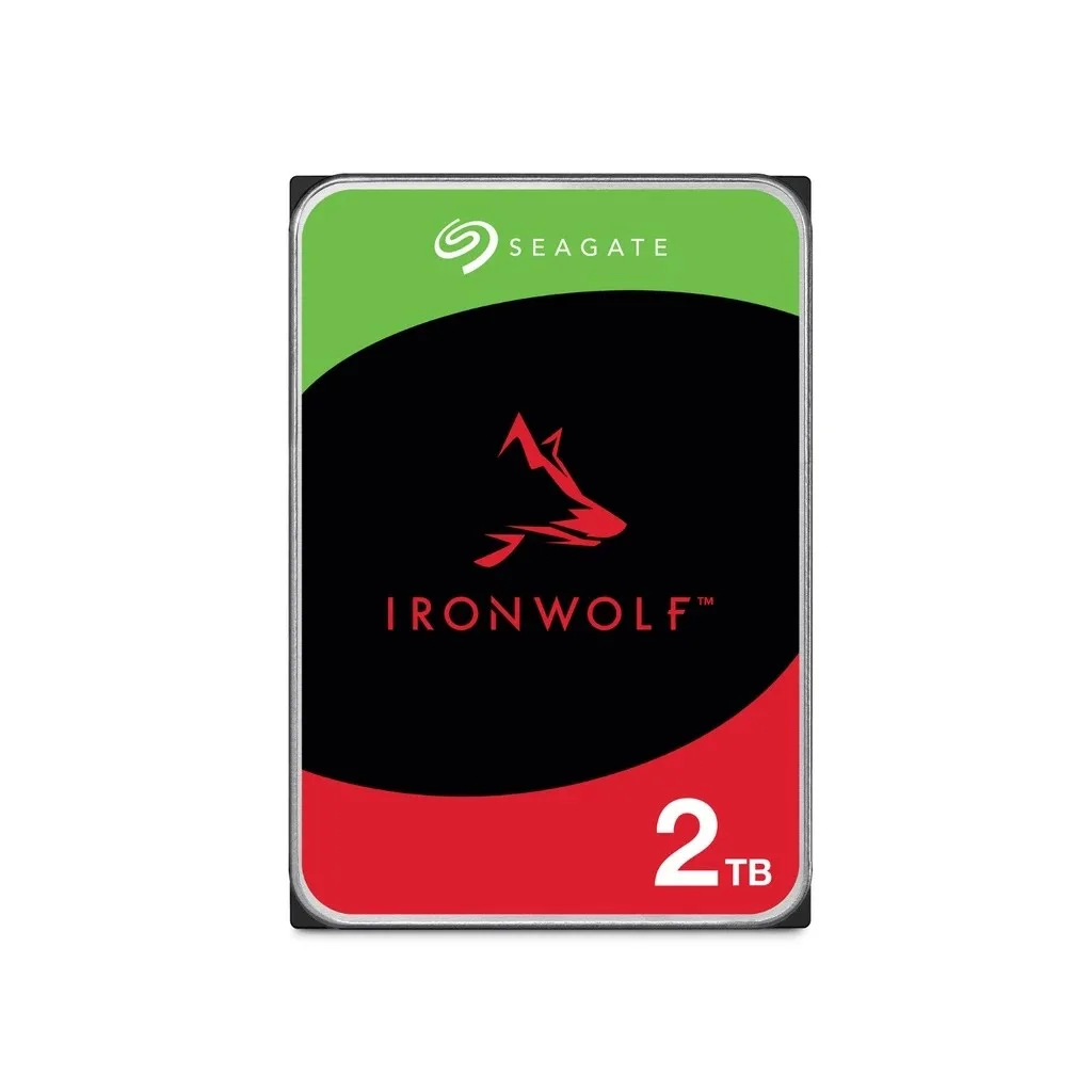 SEAGATE IRONWOLF 2TB NAS HDD 5400RPM CACHE 256MB SATA 3YRS