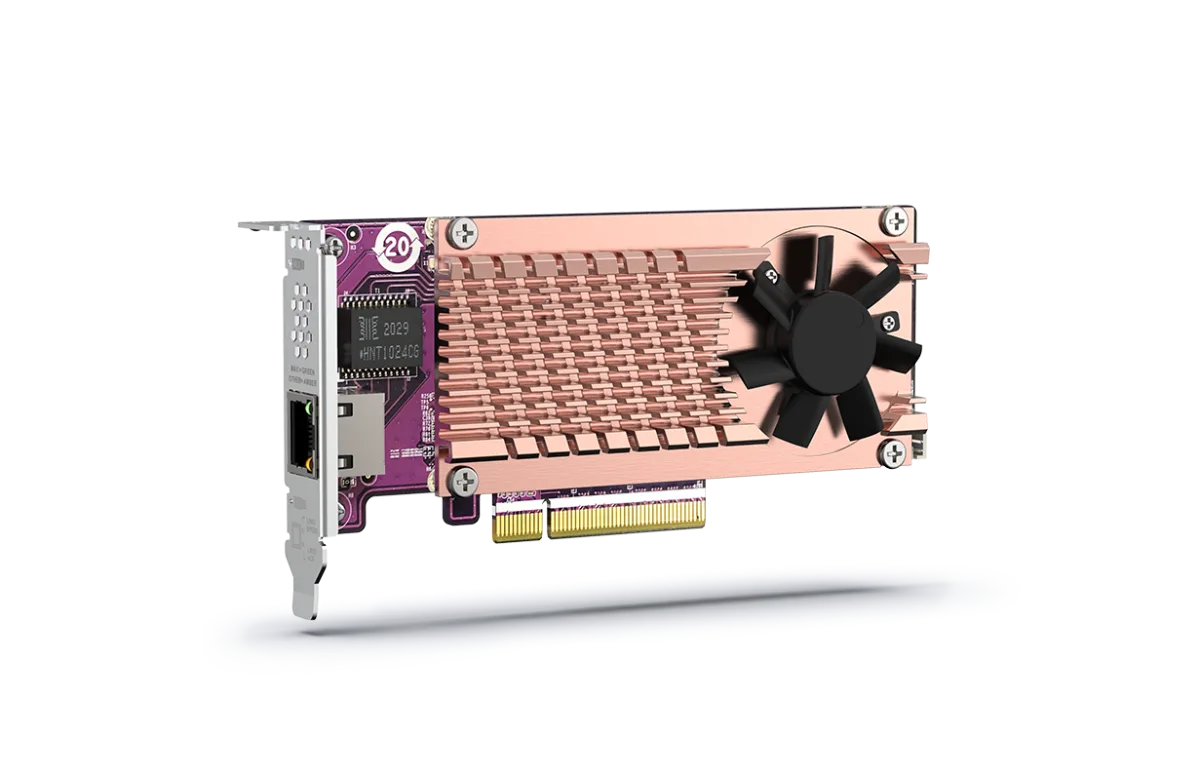 QNAP QM2-2P10G1TB