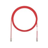 Panduit Cat 6 28 AWG UTP Copper Patch Cord ยาว 20CM / Pack 10 Red