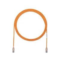 Panduit Cat 6 28 AWG UTP Copper Patch Cord ยาว 15CM / Pack 10 Orange