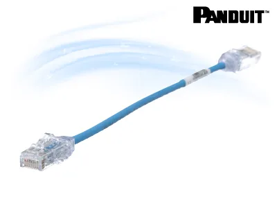 Panduit Cat 6 28 AWG UTP Copper Patch Cord ยาว 15CM / Pack 10