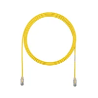 Panduit Cat 6 28 AWG UTP Copper Patch Cord ยาว 15CM / Pack 10 Yellow