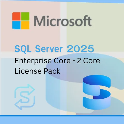 SQL Server 2025 Enterprise Core - 2 Core License Pack