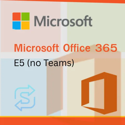 Microsoft Office 365 E5 (no Teams)